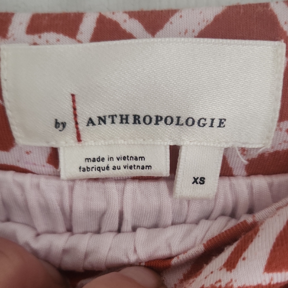 Anthropologie Bohdi Midi Skirt Abstract Print - Picture 2 of 8